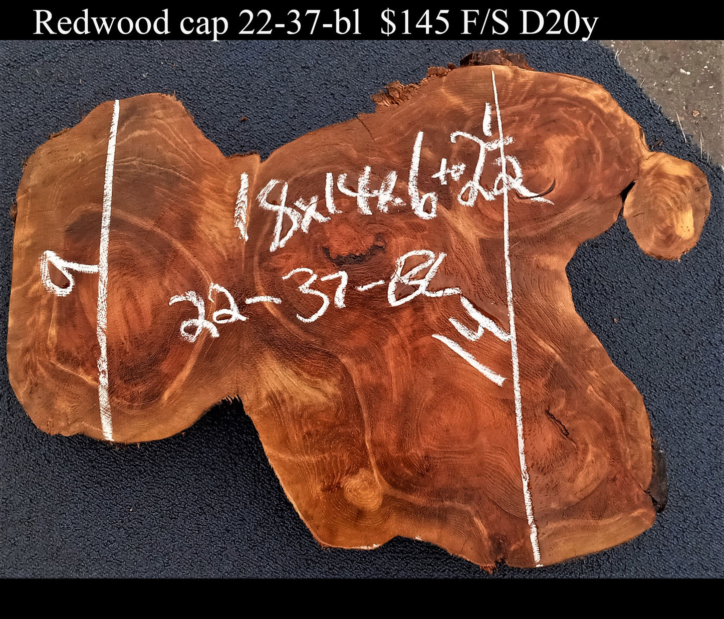 cap cut | DIY crafts | redwood burl | Live edge slab | 22-37-bl