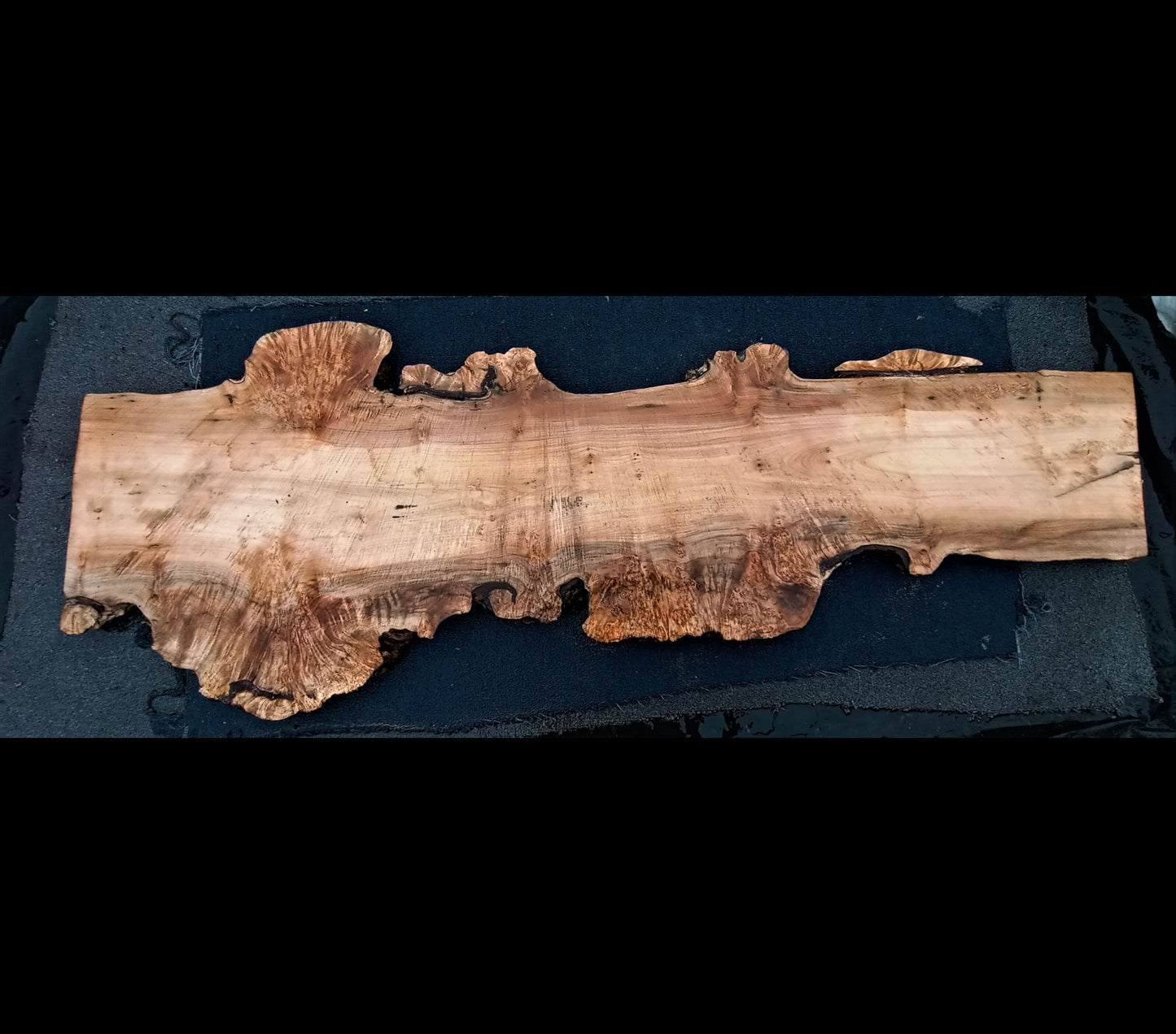 Live edge | maple burl | river table | epoxy table | counter | 22-76-map