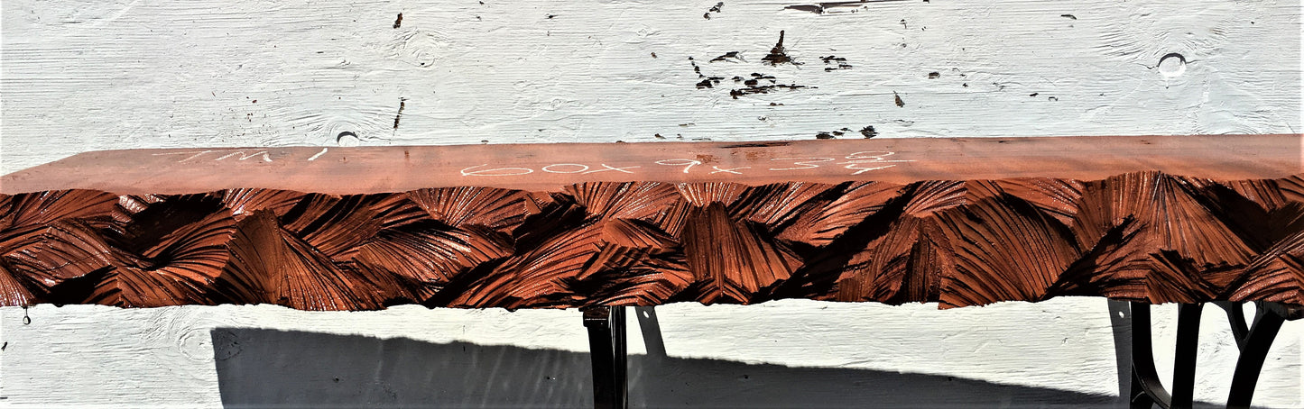 carved mantel | live edge mantel | mantle shelf | TM1