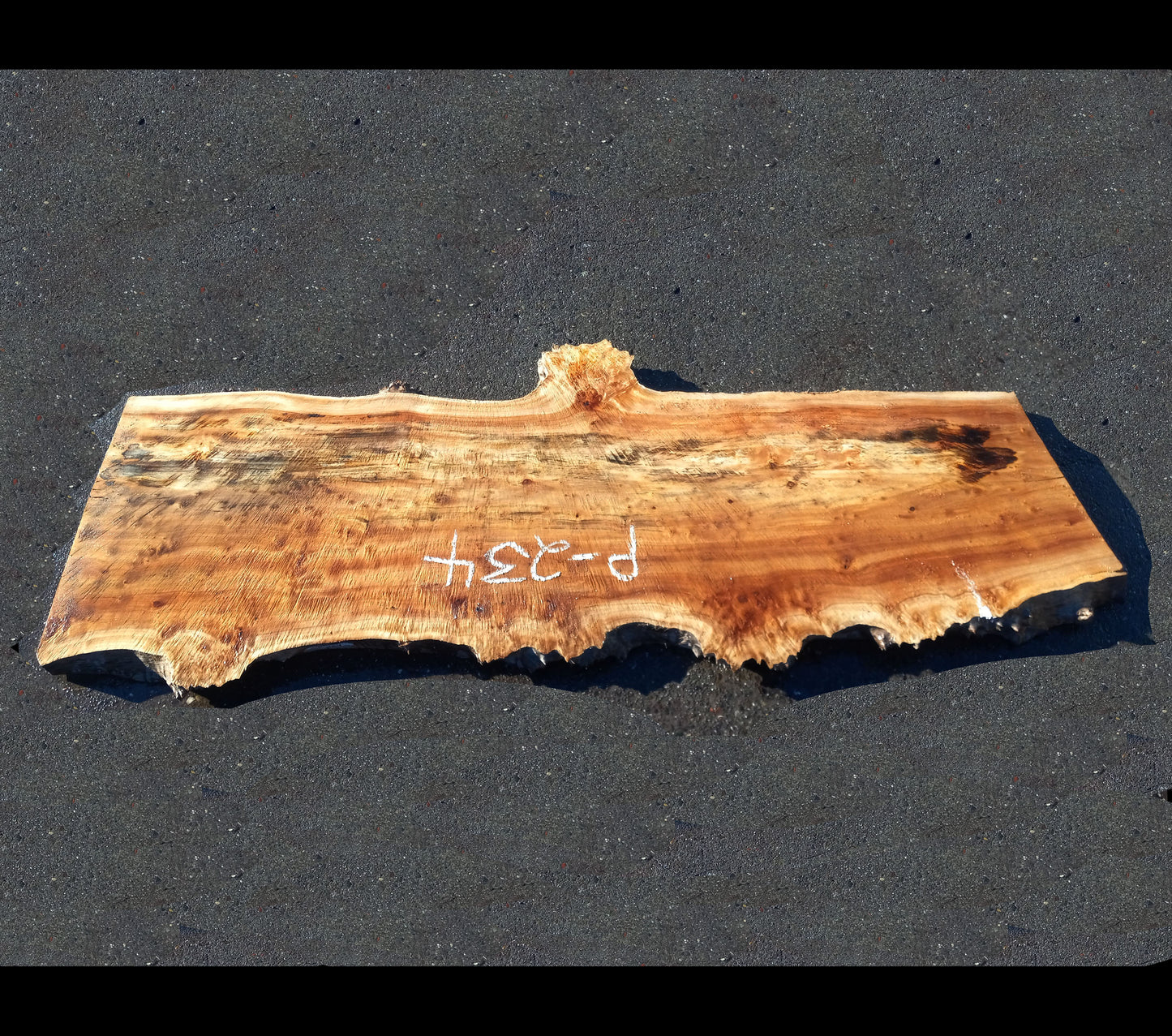 Pop[lar burl | headboard | counter | Live edgs slab | DIY crafts | P-234