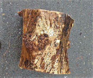 Bowl turning | Maple burl | wood turning | live edge lamp | bl5044-ma