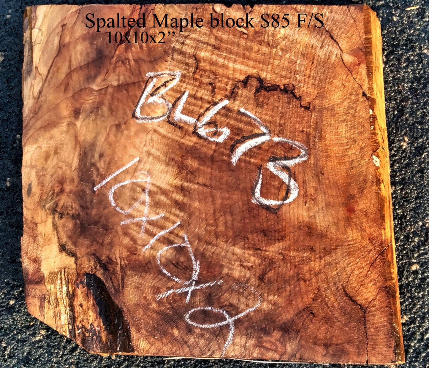 Spalted Maple | Bowl turning | DIY craft wood | BL673