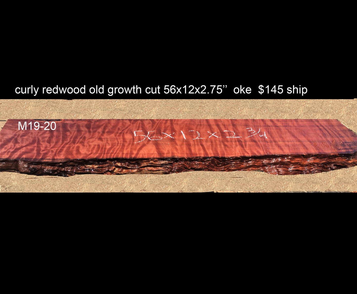 fireplace Mantel | curly redwood | DIy wood crafts | Old growth | M19-20