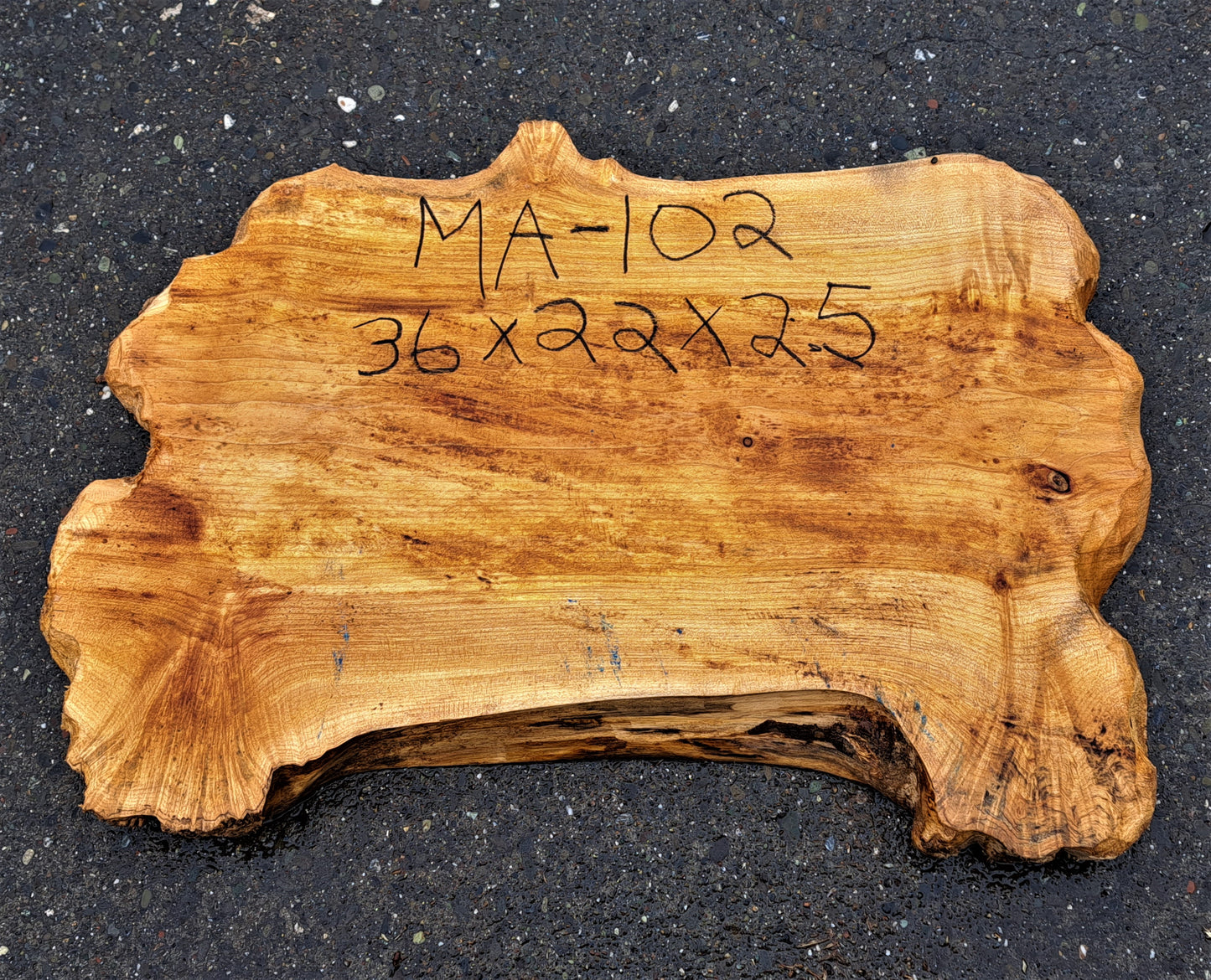 Maple slab | live edge table | burl table | river table | MA-102