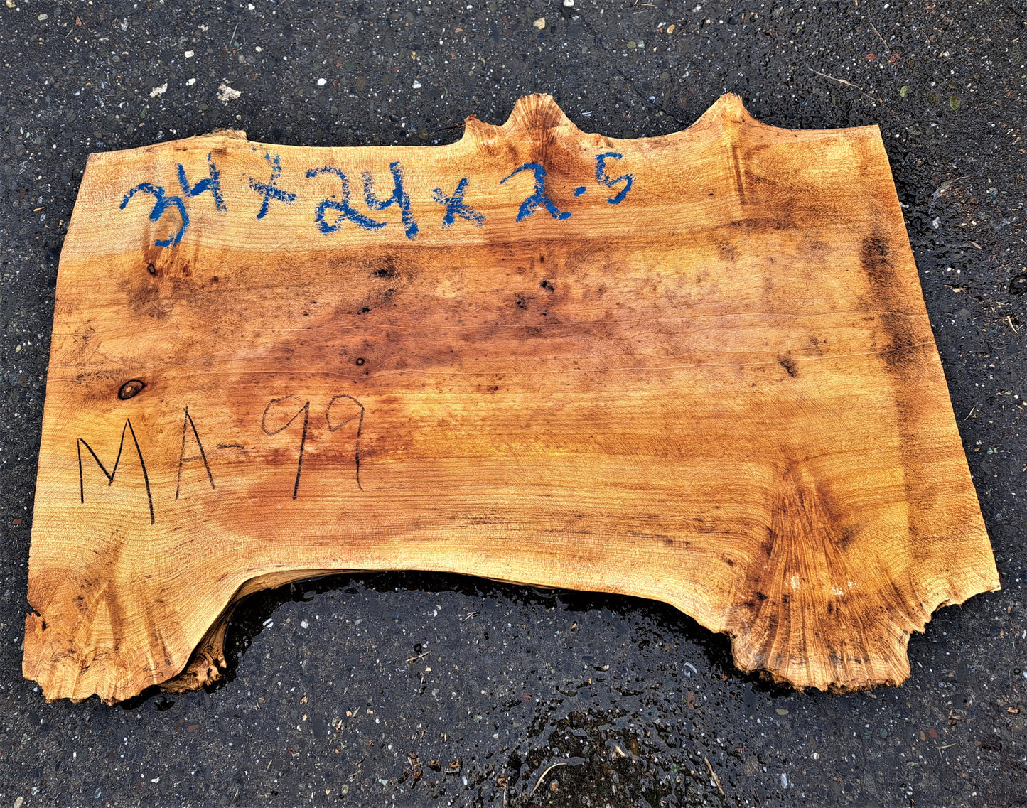 Maple slab | burl table | live edge slab | DIY wood crafts | ma-99