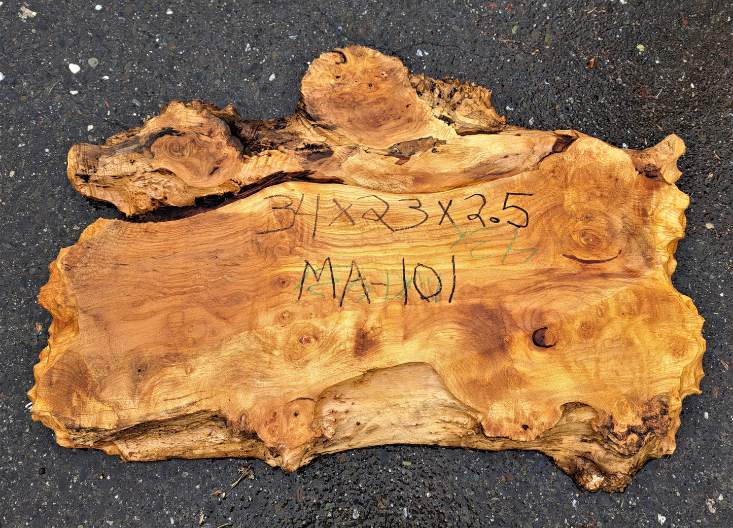 Maple slab | live edge table | burl table | river table | MA-101
