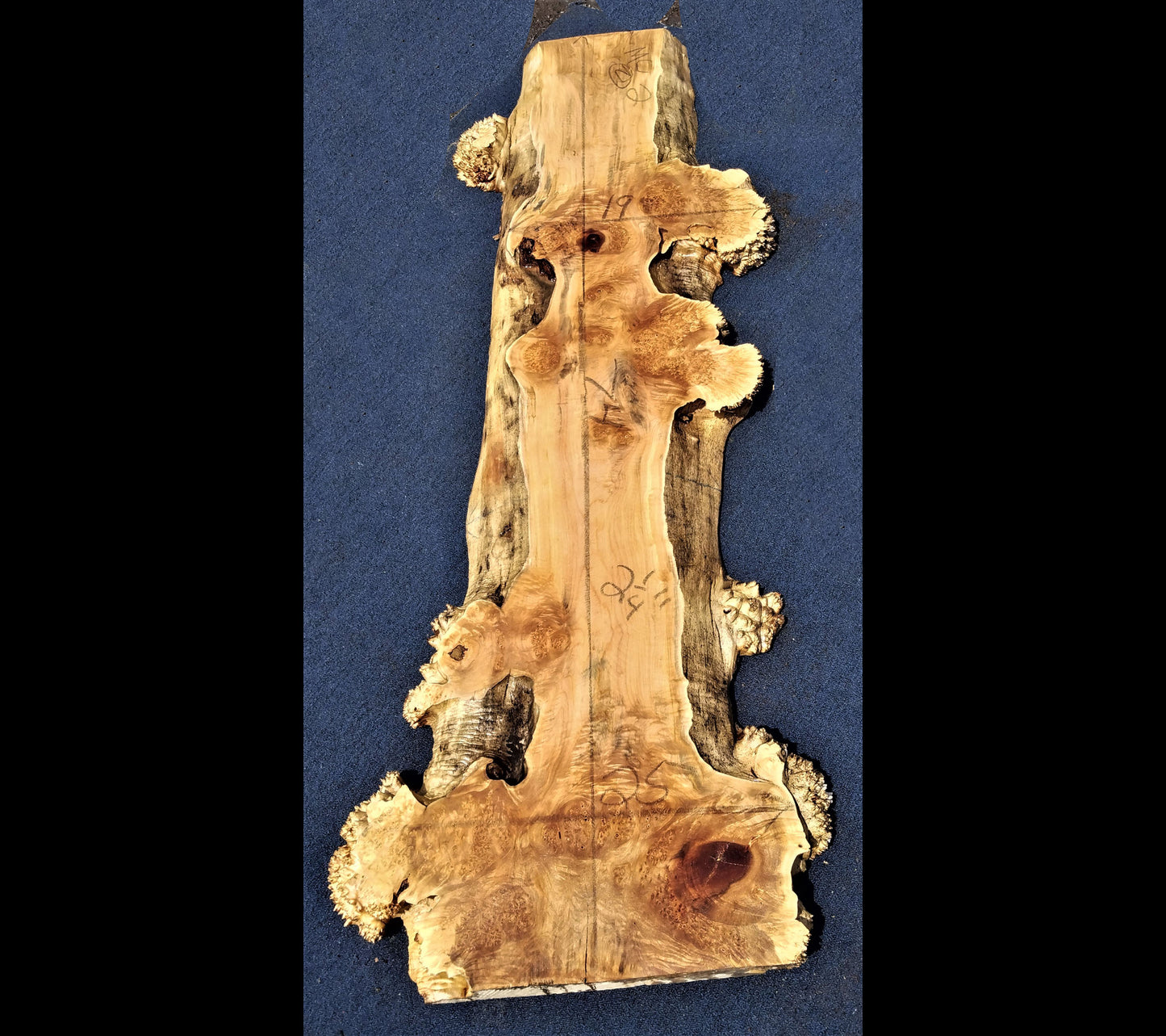 epoxy river table | Maple burl | counter | Mantel | hall table | mcz2