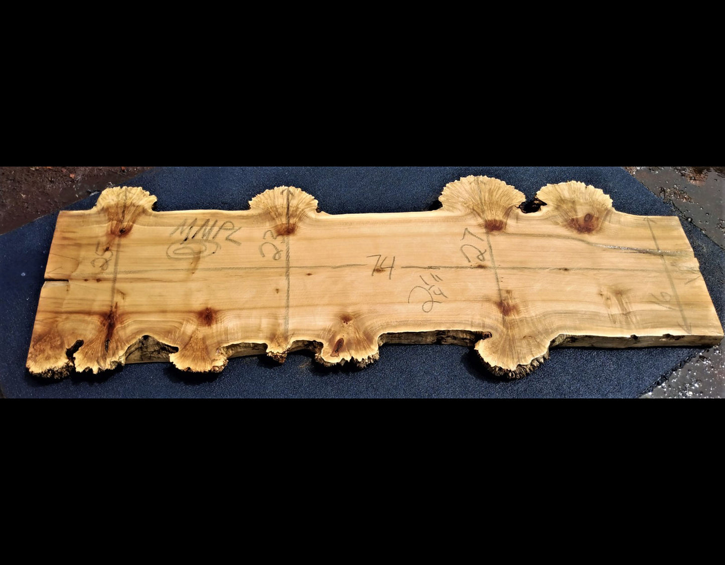river table | live edge maple | rustic counter bar | hall table | mmpl2