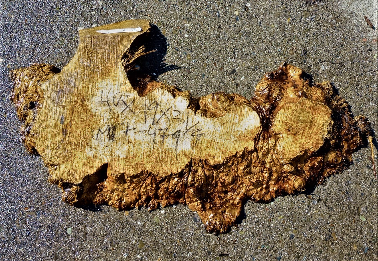 Myrtle burl slab | live edge wood | epoxy river table | DIY | mrt479