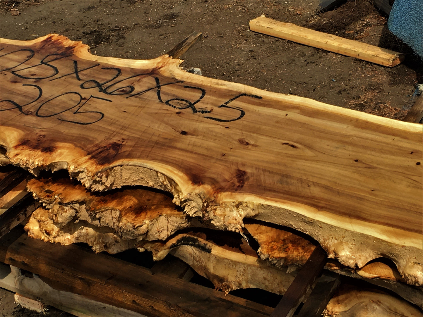 Poplar burl | epoxy river table | live edge slab | DIY crafts | P-205