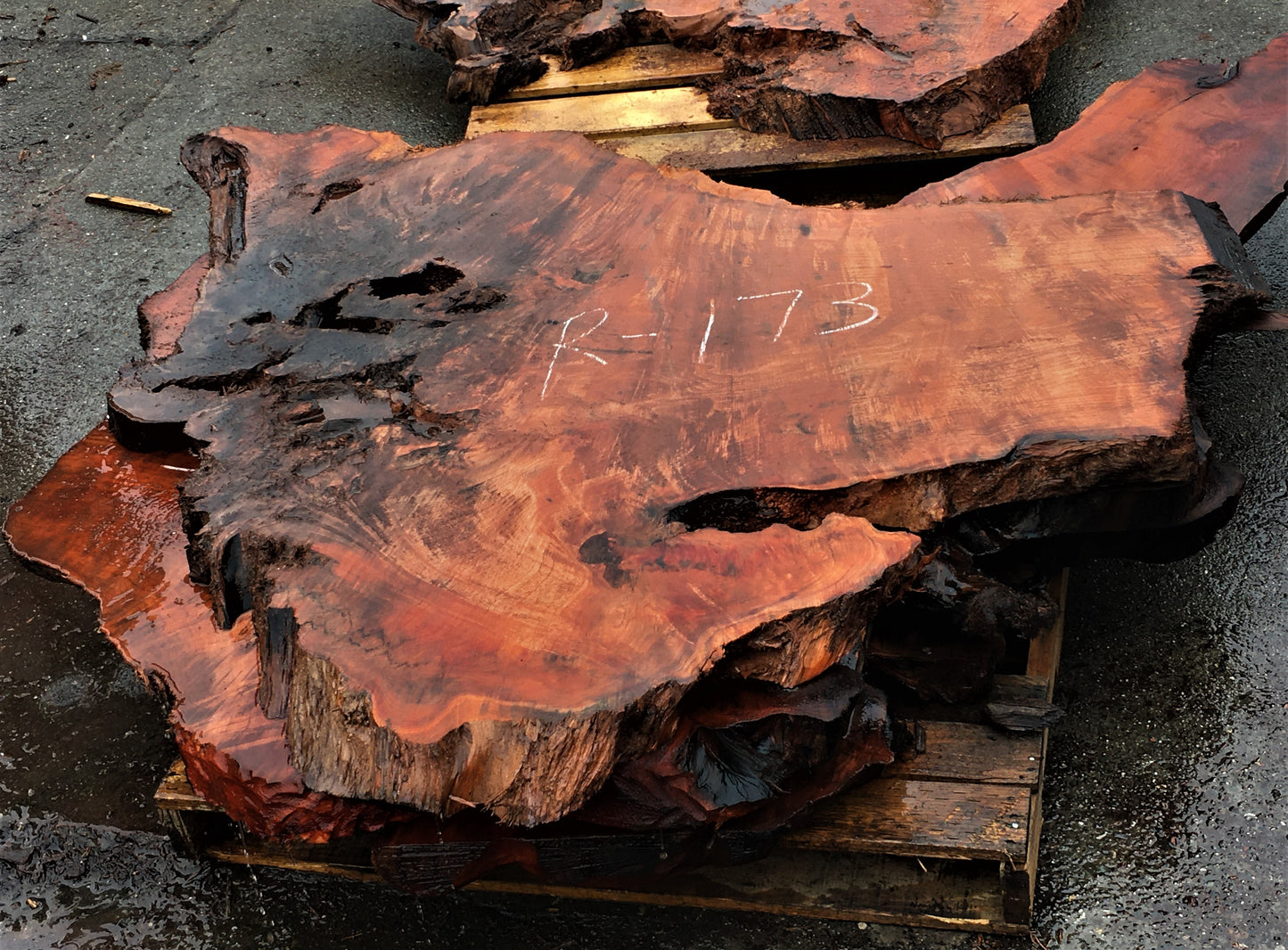 live edge redwood | headboard | burl tabler | DIY wood | r-173