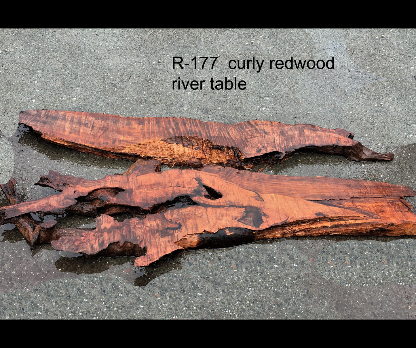 Epoxy river table | live edce slabs | redwood burl | DIY wood crafts | r-177