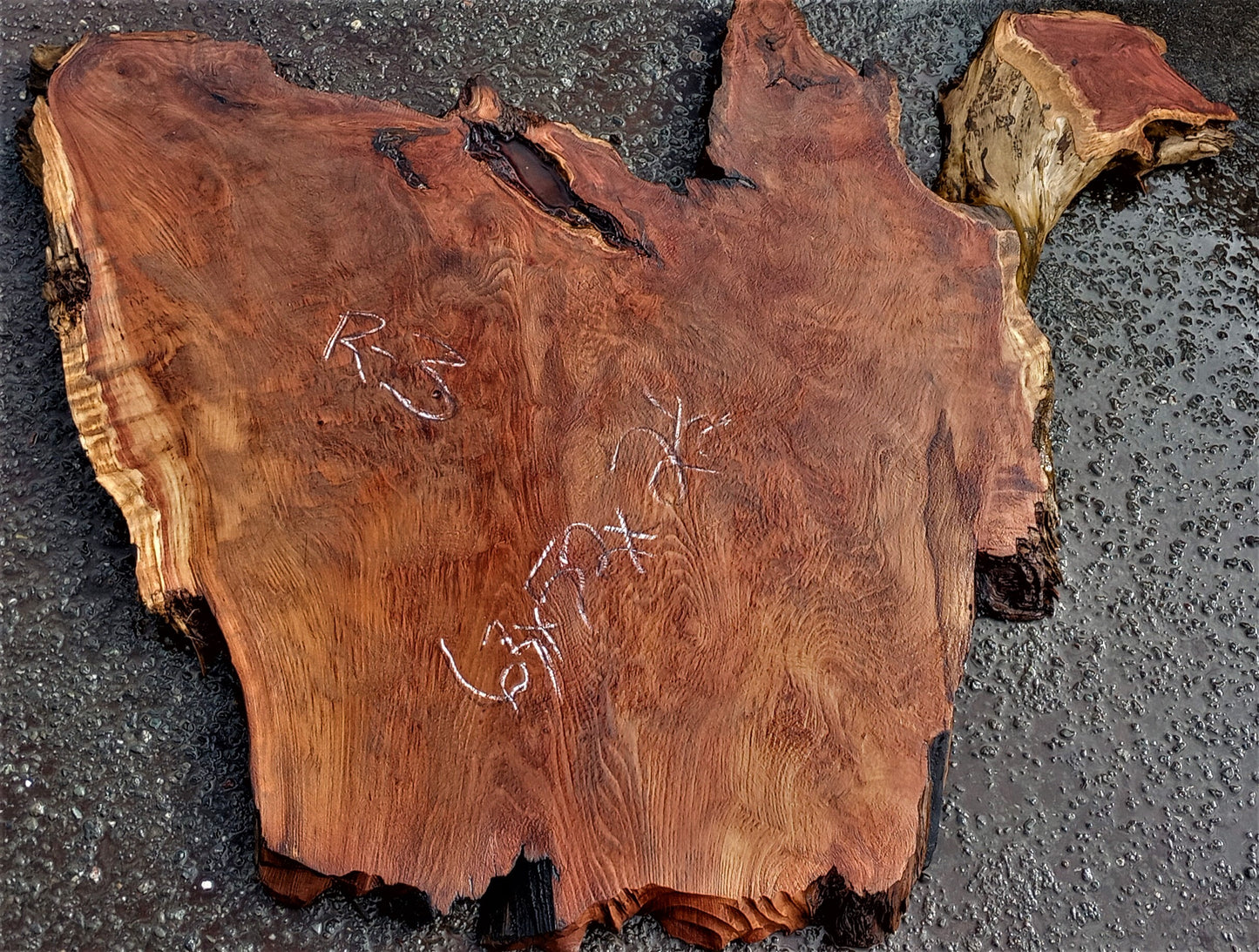 old growth redwood | live edge table | dining table | DIY crafts | R3