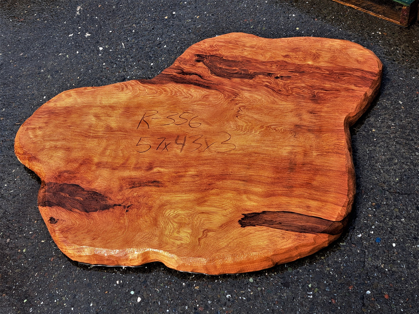 old growth redwood | live edge table | dining table | DIY crafts | R-356