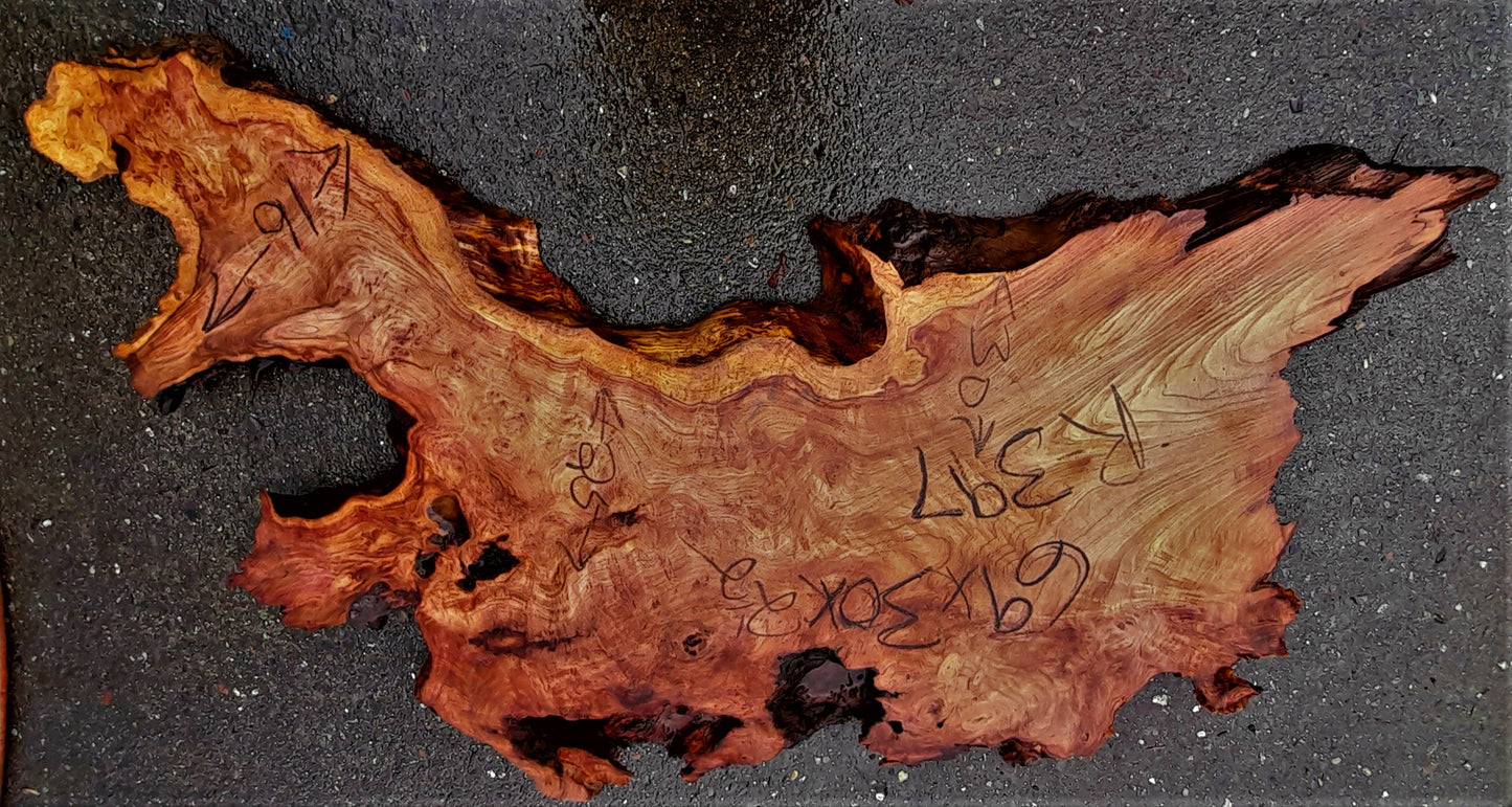 redwood burl slab | epoxy river table | Headboard | DIY wood crafts | r-397