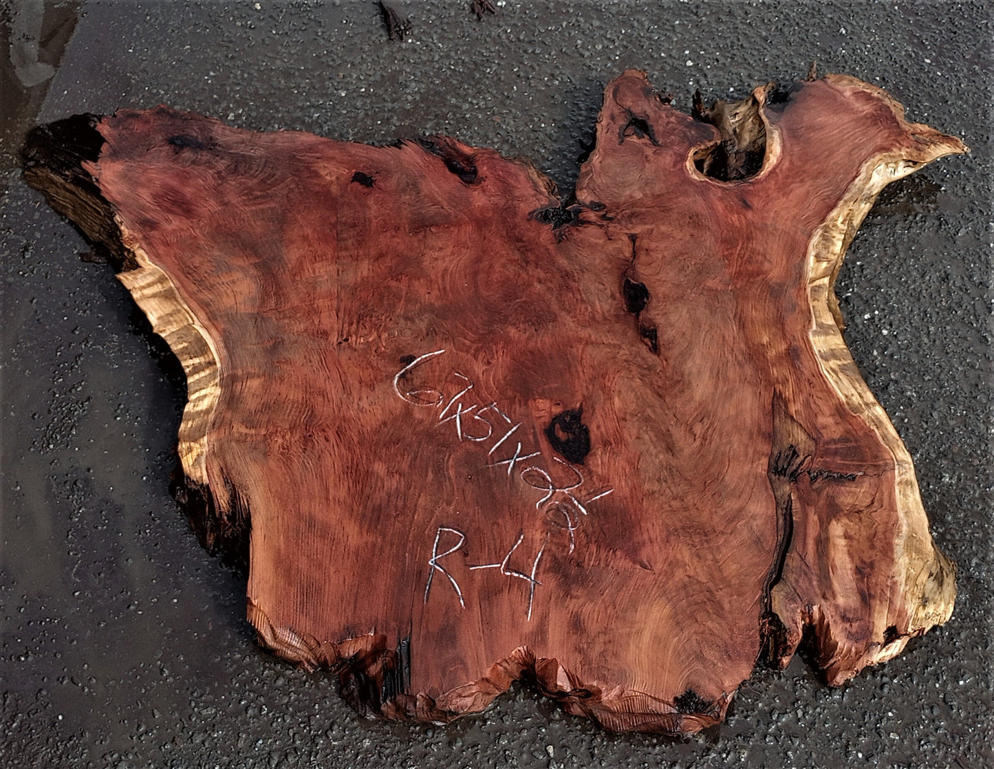 old growth redwood | live edge table | dining table | DIY crafts | R4a