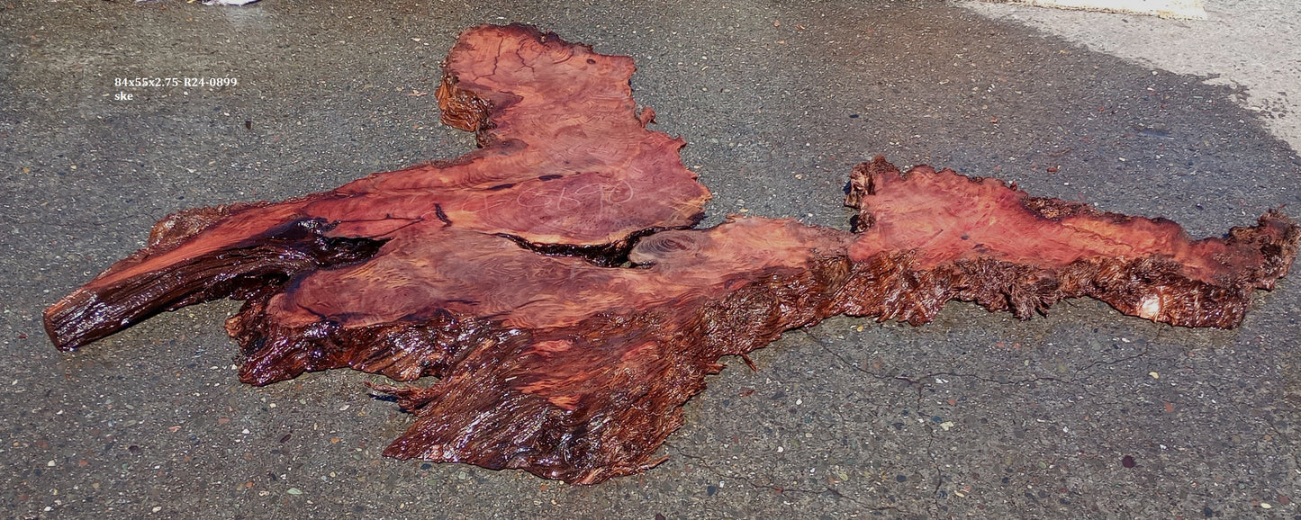 Redwood Burl Slab | DIY | River Table | Old Growth Redwood | R24-0890