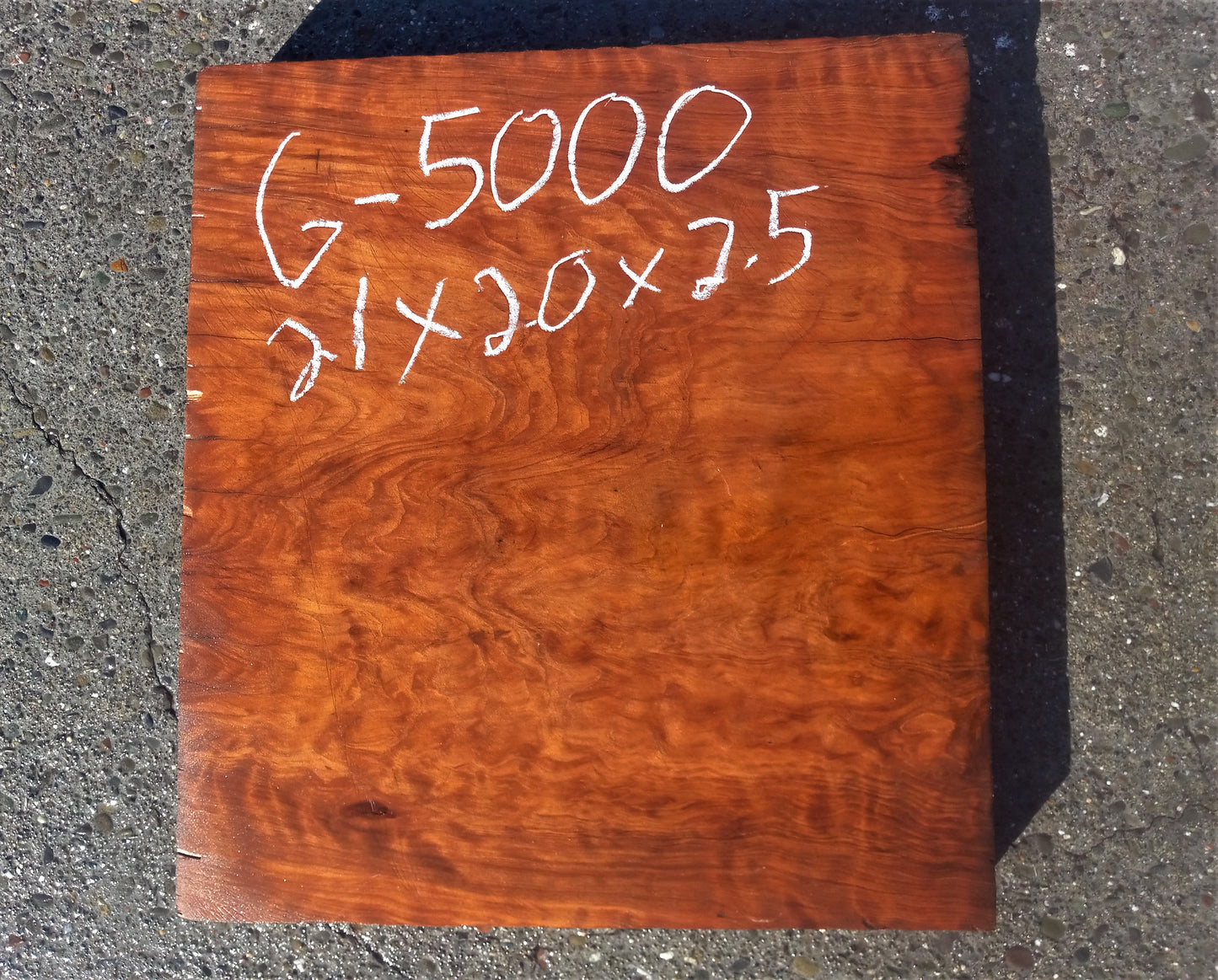 quilted redwood | guitar billet | DIY crafts | gz5000