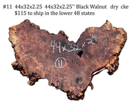 Black Walnut | DIY | Live Edge | burl table | River Table | Wal24-00011
