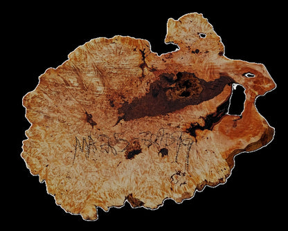 Maple Burl | Live Edge Slab | River Table | DIY | MA25-2899