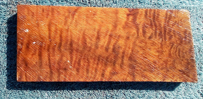 quilted redwood | guitar billet | wood turning | DIY crafts | gz204