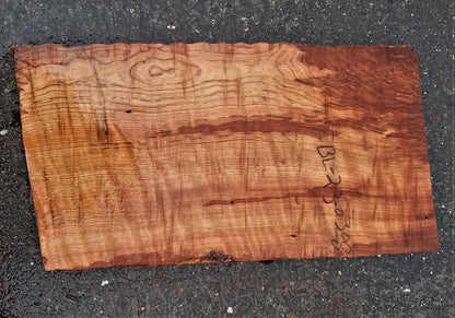 quilted redwood billet | luthier | guitar wood | DIY wood crafts | g23-0308