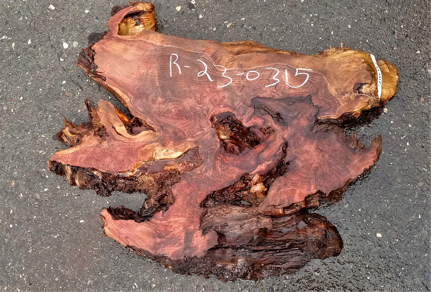 Redwood slab | live edge | epoxy river table | DIY crafts | r23-0421