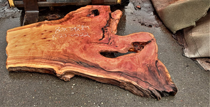 Redwood burl slab | live edge | DIY | river table | burl table | r23-0522