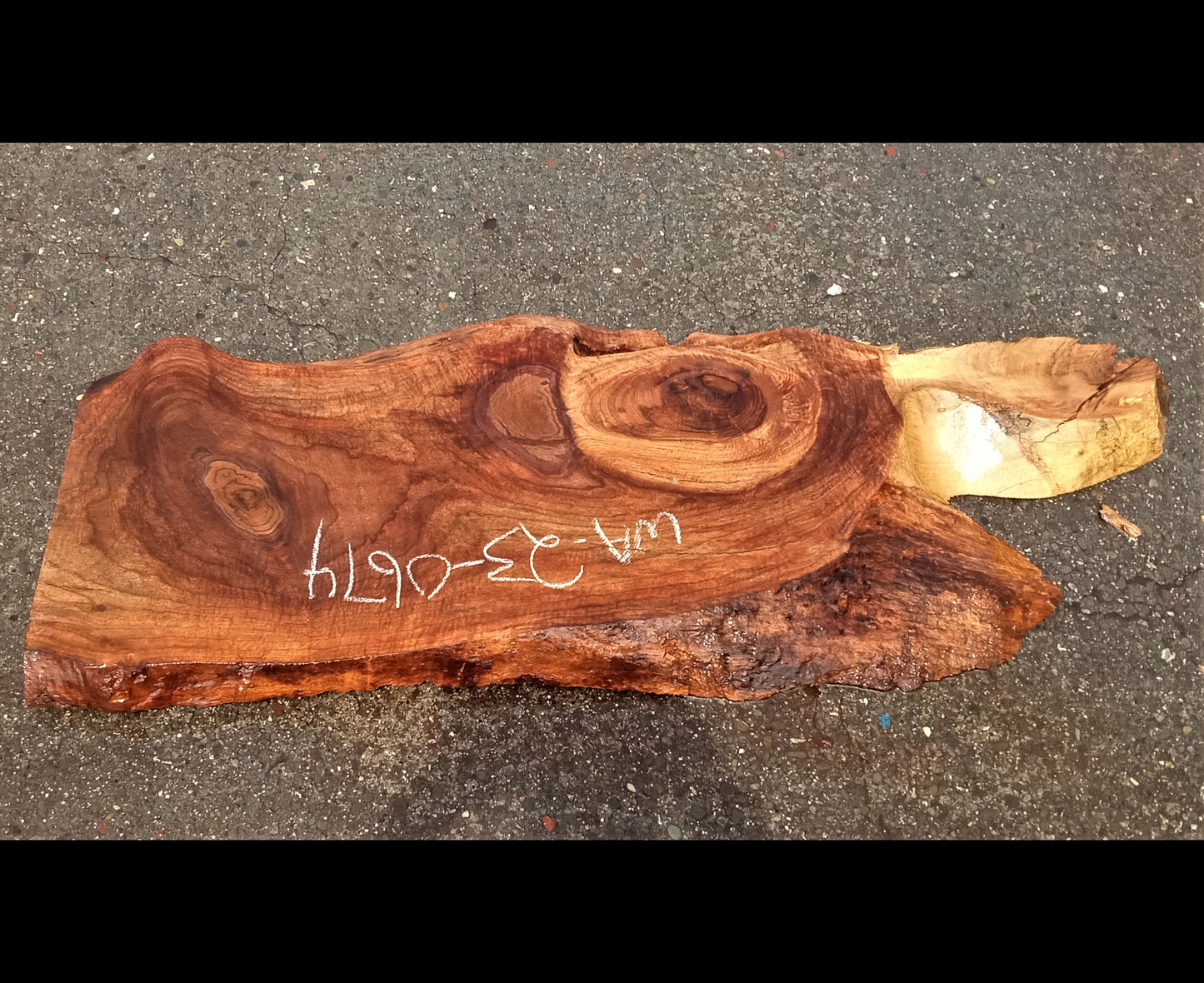 Walbut slab | live edge | DIY craft wood | Burl table | w23-0674