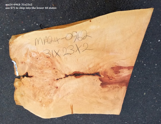 Maple Burl Slab | Burl | Craft Woods | DIY | Epoxy Idea| MA24-0962