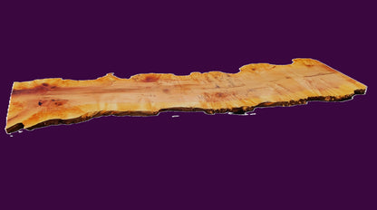 Live Edge | Maple Burl Slab | RIVER TABLE | counter | DIY | ma25-2750