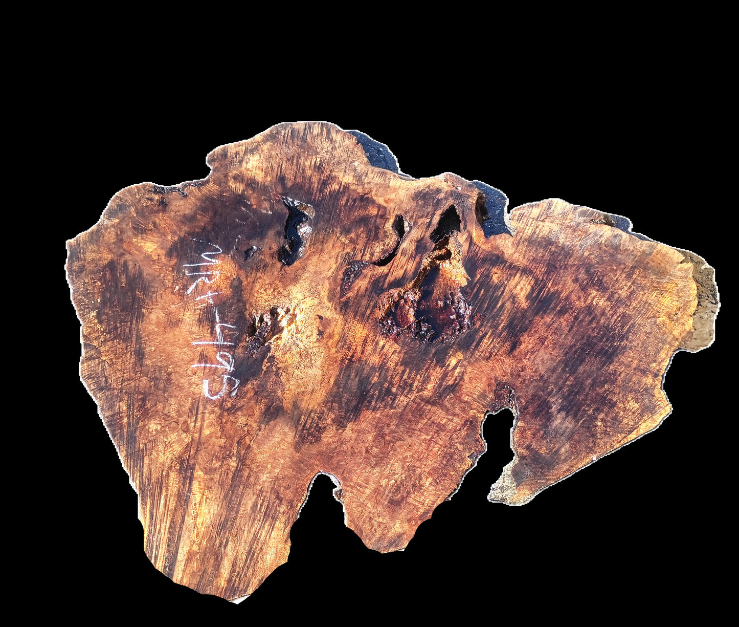 Spalted Myrtle Burl | DIY | Craft Wood | River Table | Mrt495
