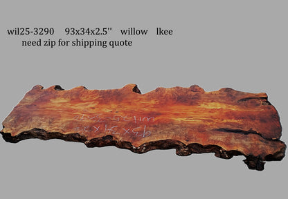 Willow Burl Slab | DIY | Table Slab | Epoxy Idea | WIL25-3290