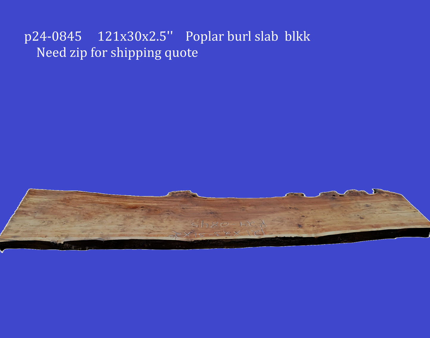 Poplar/Cotton Wood | Craft Wood| DIY | River Table | P24-0845