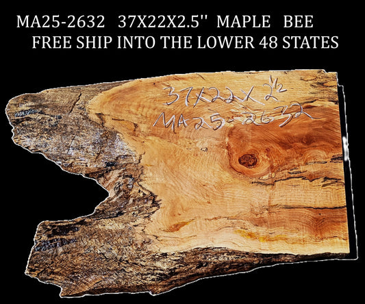 Maple Burl Slab | DIY Crafts | craft woods | Live Edge | MA25-2632