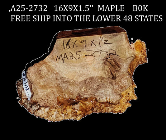 Maple Burl | Craftwoods | River Table | DIY | MA25-2732