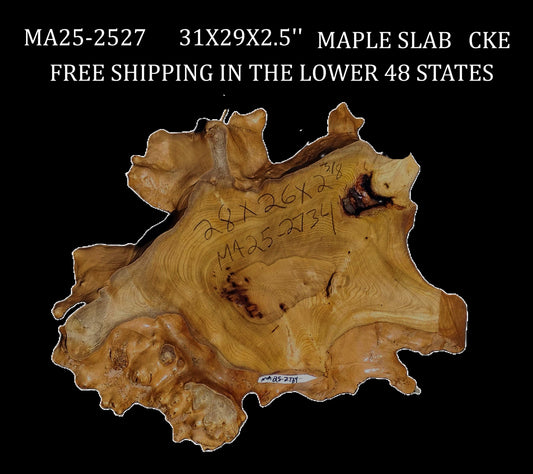 Maple Burl | Craftwoods | River Table | DIY | MA25-2734