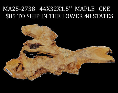 Maple Burl | Craftwoods | River Table | DIY | MA25-2738