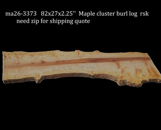 Maple Burl Slab | DIY | River Table | ma26-3373