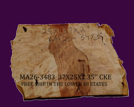 Maple Burl Slab | DIY Crafts | Craftwood | Small Table | MA26-3483