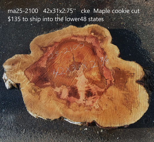 Maple Cookie Cut | Rustic Table | DIY |  R25-2100