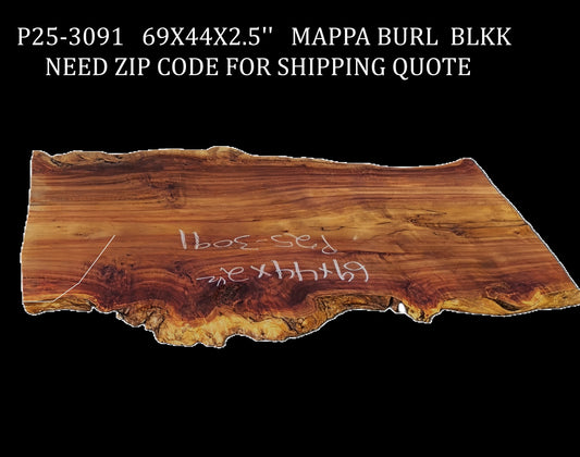 Mappa Burl | Desktop | DIY | Dining Table | P25-3091