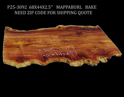 Mappa Burl | Desktop | DIY | Dining Table | P25-3092