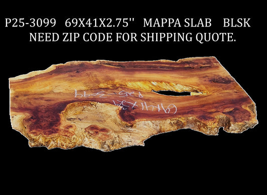 Mappa Burl | Desktop | DIY | Dining Table | P25-3094