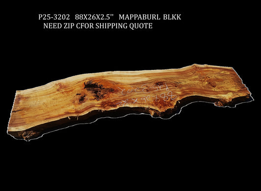 Mappa Burl | Craft Woods | DIY | River Table | P25-3202