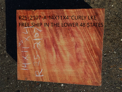 Curly Redwood | Turning Wood | Bowl Turning | R25-2107