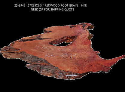 Redwood Root Grain | Desk | Headboard | Bar Top | R25-2349