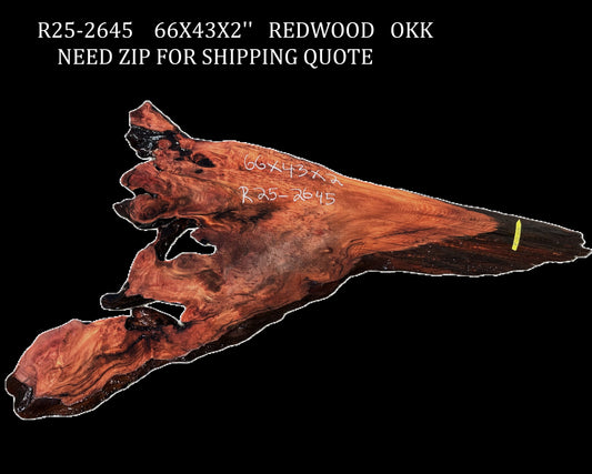Redwood Slab | DIY Carft Wood | River Table | Wall Art | R25-2645
