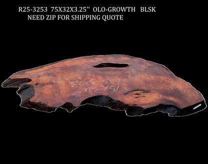 Old Growth Redwood Burl| DIY | Craft Wood | River Table | R25-3253