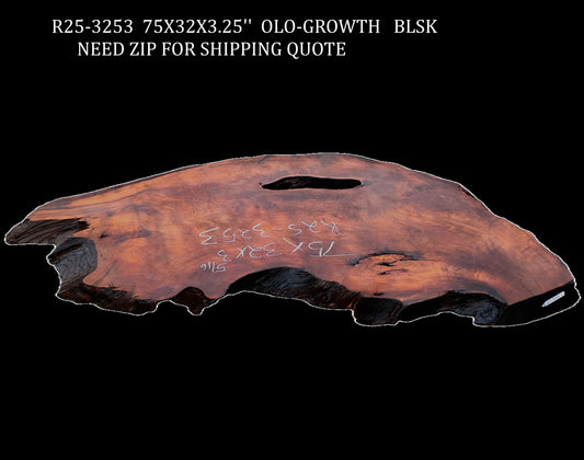 Old Growth Redwood Burl| DIY | Craft Wood | River Table | R25-3253